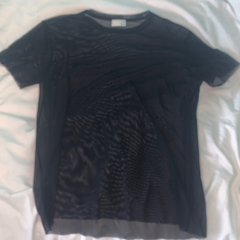 aritzia mesh t-shirt